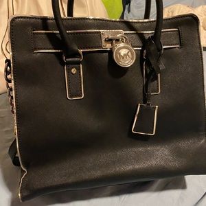 Michael Kors Hamilton Large with Silver Accents! Excellent used condition!